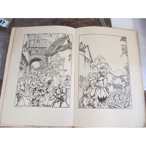 447 - THE PIED PIPER OF HAMLYN ILLUSTRATED BY ARTHUR RACKHAM