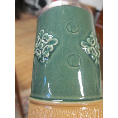 333 - WEDGWOOD LUSTRE VASE AND A DOULTON VASE