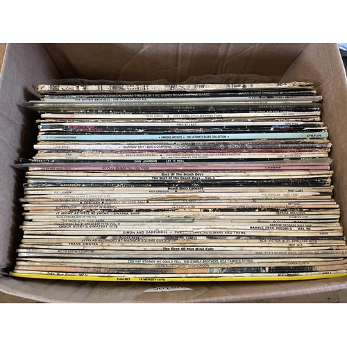 78 - BOX OF RECORDS INCLUDING THE ROLLING STONES AND QUEEN