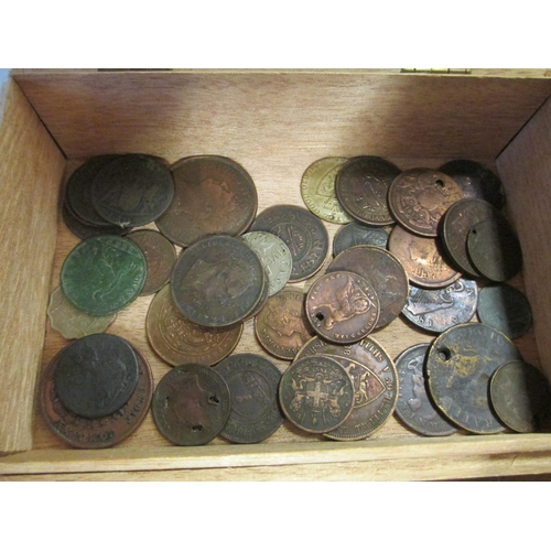 876 - 19TH CENTURY AND EARLIER UK, HONG KONG, INDIAN AND CHINESE COINS SOME SILVER