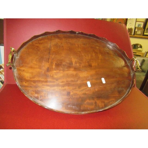 349 - VINTAGE BUTLER'S TRAY