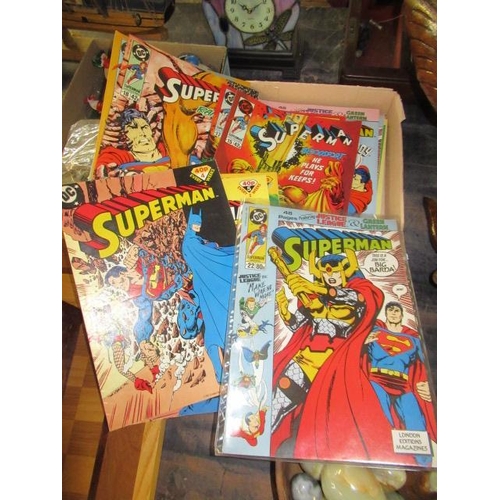 360 - BOX OF 1980S SUPERMAN COMICS