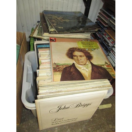 482 - TWO BOXES OF CLASSICAL LP RECORDS