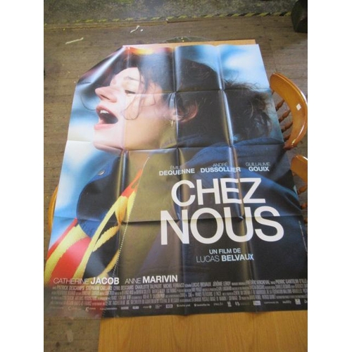 493 - BUNDLE OF FRENCH MOVIE POSTERS