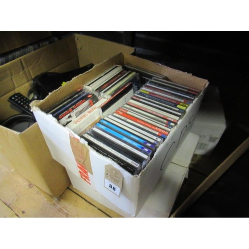88 - THREE BOXES OF CDS