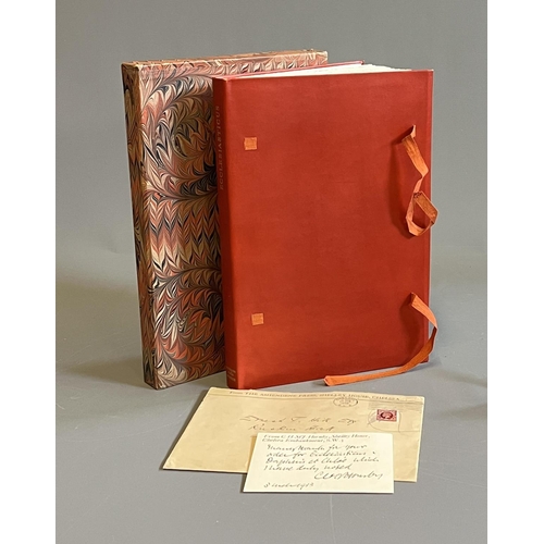 453 - ASHENDENE PRESS, The Wisdom of Jesus, printed by C.H. St. J. Hornby at the Ashendene Press, 1932, or... 