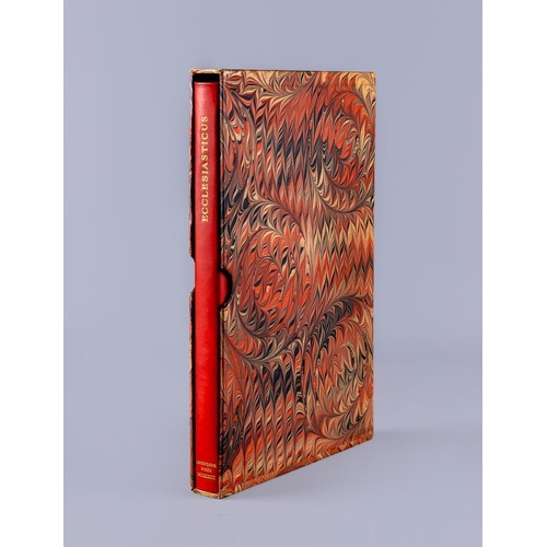 453 - ASHENDENE PRESS, The Wisdom of Jesus, printed by C.H. St. J. Hornby at the Ashendene Press, 1932, or... 