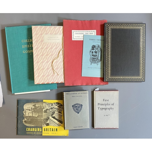 455 - ON WORKMANSHIP, H Wilson, 1912, John Hogg with the bookplate of Ernest Hill WITH circa 25 other titl... 