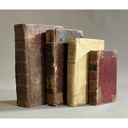460 - BREVIARUM LEXOVIENSE, Paris, 1750, Herissant, worn red morocco WITH Elzevir Tacitus; Traite de la Cl... 