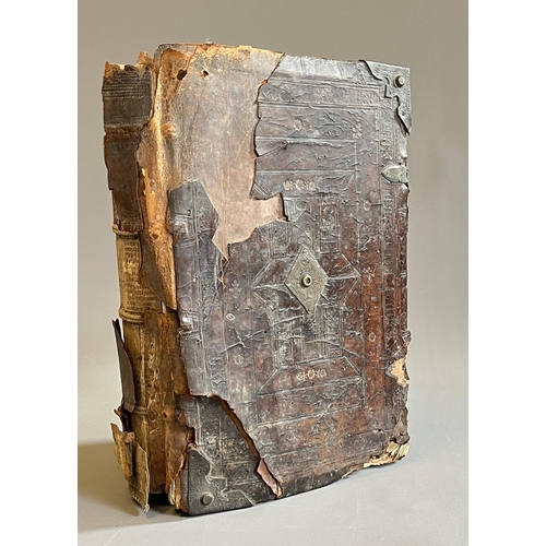 464 - ERASMUS, Paraphrasis Oder Postilla Teucsch, c.1548, Christoph Froschauer, Zurich. Small folio in con... 