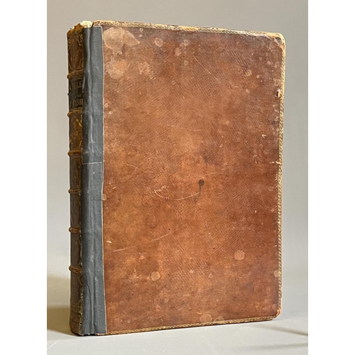 470 - THE ANTIQUITIES OF WARWICKSHIRE, William Dugdale, 1655, Thomas Warren, diced calf binding with taped... 