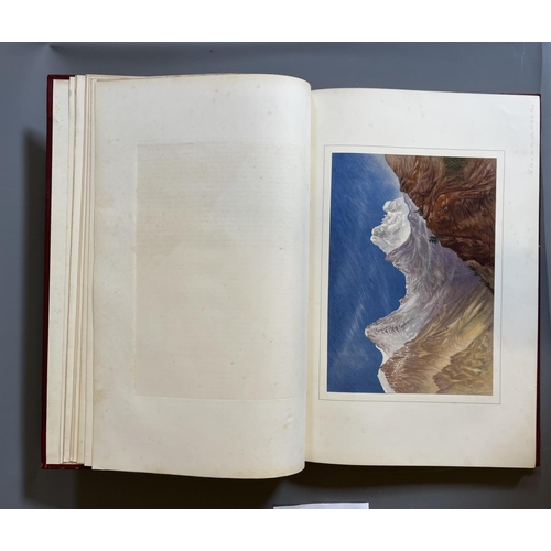 477 - THE PEAKS AND VALLEYS OF THE ALPS ALSO FROM WATER-COLOUR DRAWINGS BY ELIJAH WALTON, T G Bonney, 1867... 