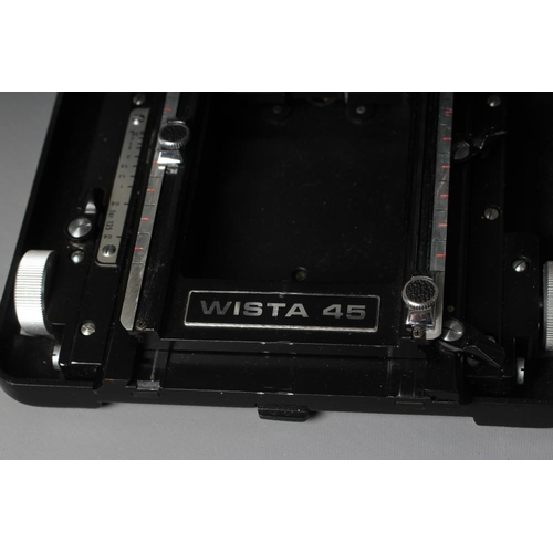 485 - A WISTA 45 LARGE FORMAT CAMERA with a Tele-Arton 1:5.5/270 lens (Est. plus 24% premium inc. VAT)