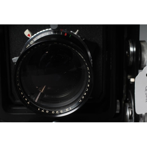485 - A WISTA 45 LARGE FORMAT CAMERA with a Tele-Arton 1:5.5/270 lens (Est. plus 24% premium inc. VAT)