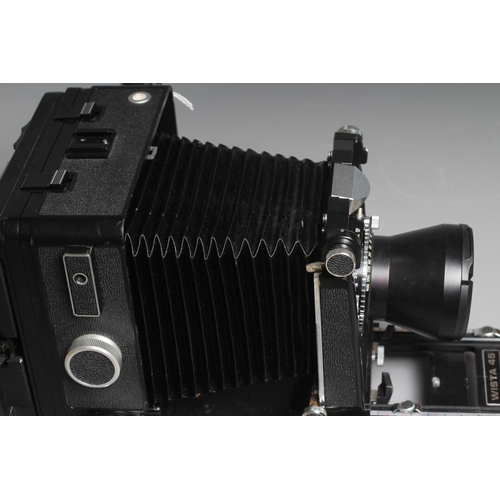 485 - A WISTA 45 LARGE FORMAT CAMERA with a Tele-Arton 1:5.5/270 lens (Est. plus 24% premium inc. VAT)