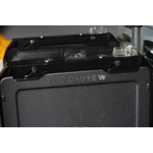 486 - A TOYO-VIEW GX CAMERA with accessories and a metal carrying case (Est. plus 24% premium inc. VAT)