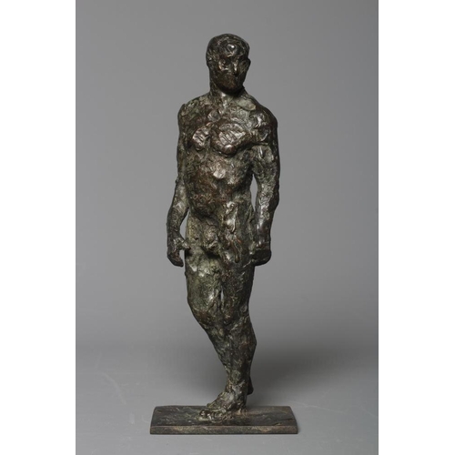 520 - LAURENCE EDWARDS (b.1967) Untitled (Male Figure) 2018, bronze sculpture, signed, numbered 3/15 and d... 