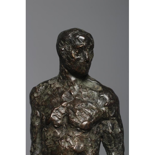 520 - LAURENCE EDWARDS (b.1967) Untitled (Male Figure) 2018, bronze sculpture, signed, numbered 3/15 and d... 