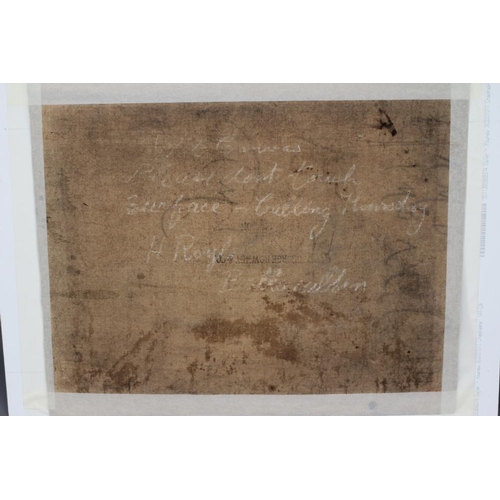 572 - HERBERT F ROYLE (1870-1958) Moorland Landscape, signed lower left, oil on canvas, 19 1/2