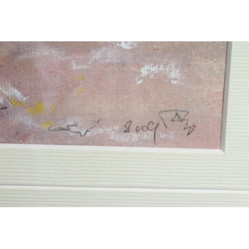 590 - DAVID BAUMFORTH (b.1942) Surf in North Bay, Scarborough, signed lower right and dated 2009, Corridor... 