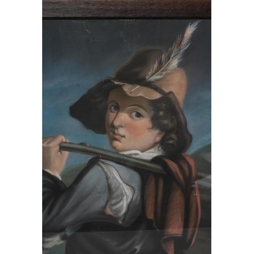 627 - BRITISH SCHOOL (Late 19th/early 20th century) Portrait of a Young Lady Wearing a Lace Collar and a P... 