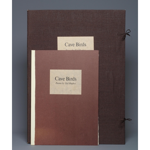 478 - TED HUGHES - Cave Birds, Ten Poems, Scholar Press, No.30 of a Ltd. ed. of 100 copies signed by Hughe... 