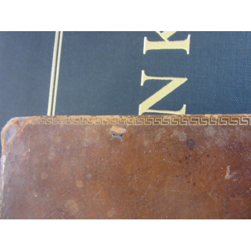 470 - THE ANTIQUITIES OF WARWICKSHIRE, William Dugdale, 1655, Thomas Warren, diced calf binding with taped... 