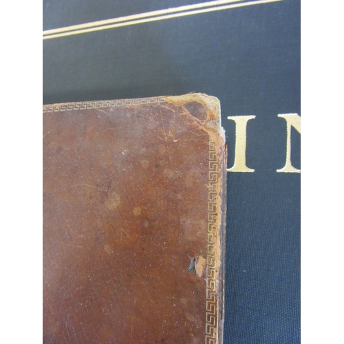 470 - THE ANTIQUITIES OF WARWICKSHIRE, William Dugdale, 1655, Thomas Warren, diced calf binding with taped... 