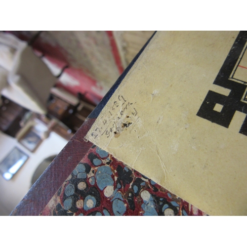 474 - ADAMS' ILLUSTRATED PANORAMA OF HISTORY, A H Walker, c.1878, very tall, thin folio bound in half red ... 