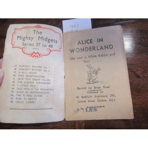 461 - ALICE IN WONDERLAND, Lewis Carroll, 1876, Macmillan, 51st Thousand; good condition, lower inner hing... 