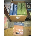 FIVE FOLDERS OF FABRIC SAMPLES