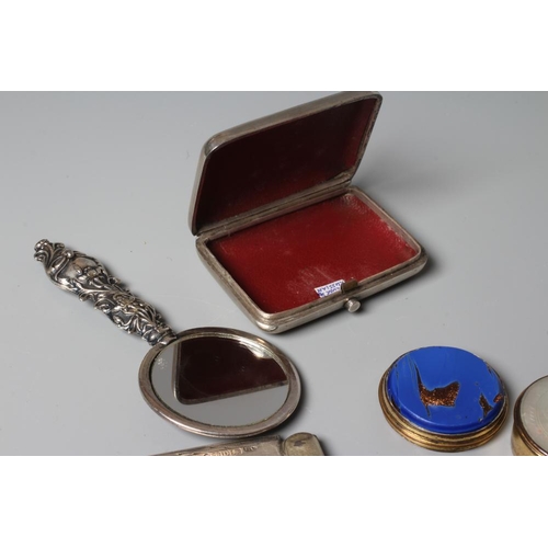 151 - AN EARLY VICTORIAN FOLDING FRUIT KNIFE by John Oxley, Sheffield 1847, with engraved silver blade and... 