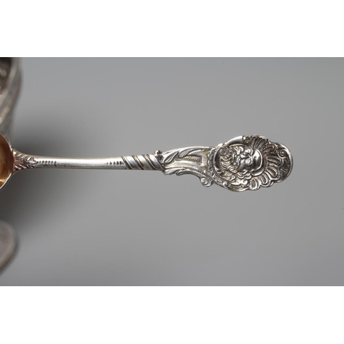 171 - A VICTORIAN SILVER OVAL SUGAR BASKET by John Aldwinckle & Thomas Slater, London 1887, chased and rep... 