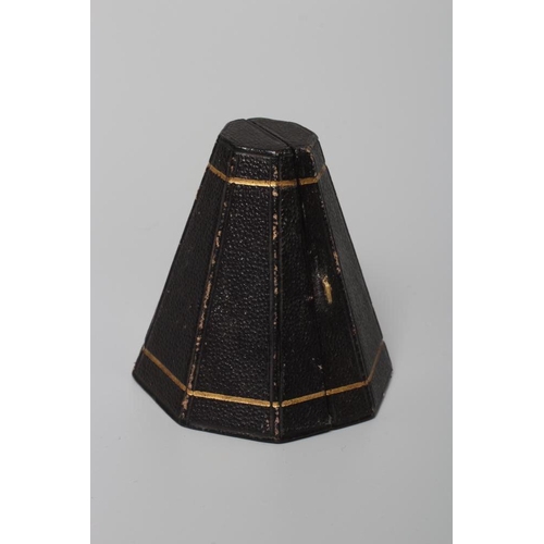 174 - A VICTORIAN SILVER TRAVELLING COMMUNION SET by Hilliard & Thomason, Birmingham 1876, the plain U bow... 