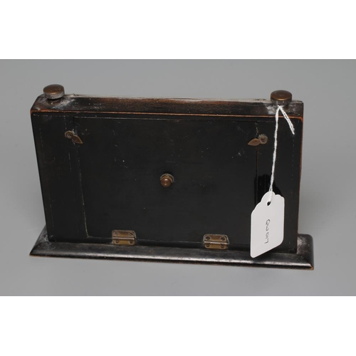 190 - A GEORGE V SILVER PERPETUAL DESK CALENDAR by W J Myatt & Co., Birmingham 1928, of oblong form, the a... 