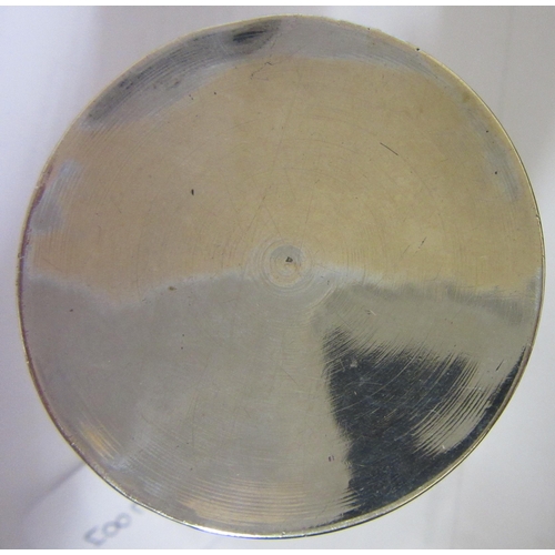 178 - AN AUSTRIAN SILVER BEAKER, early 19th century, of flared cylindrical form, the lower section chased ... 