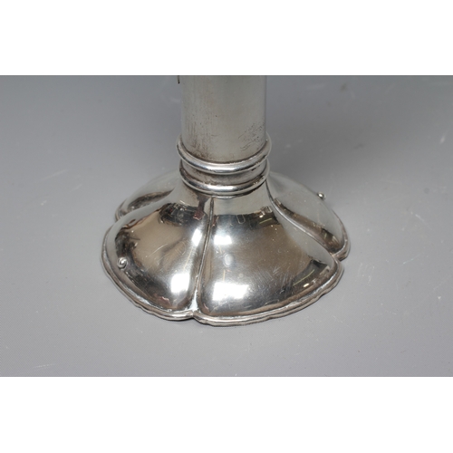 154 - OF PHILATELIC INTEREST - A SET OF EDWARD VII SILVER LETTER SCALES by Levi & Salaman, Birmingham 1904... 