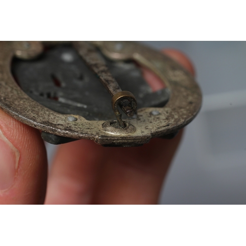 405 - A GERMAN THIRD REICH ASSAULT BADGE FOR 50 ENGAGEMENTS with JFS maker's marks, and vertical pin with ... 