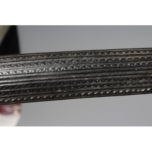 409 - A TURKISH YATAGAN, 19th century, with 28 1/4