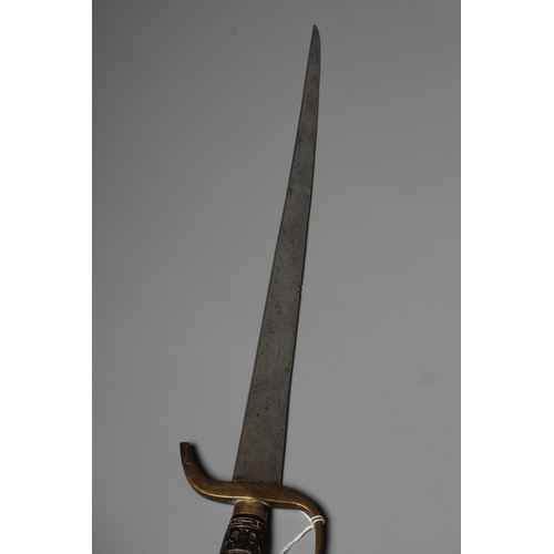 423 - A CHINESE HUDIEDAO SHORT SWORD with 19 3/4