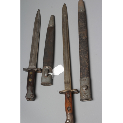 426 - TWO BRITISH BAYONETS, comprising a 1888 pattern Lee Metford bayonet by Wilkinson with 12
