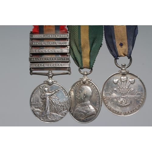 431 - A FAMILY OF VICTORIAN & LATER MEDALS awarded to Sergeant H.B.S. CARR, comprising a South Africa Meda... 