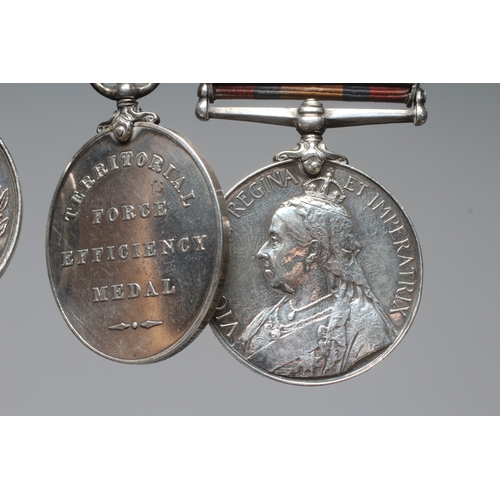 431 - A FAMILY OF VICTORIAN & LATER MEDALS awarded to Sergeant H.B.S. CARR, comprising a South Africa Meda... 