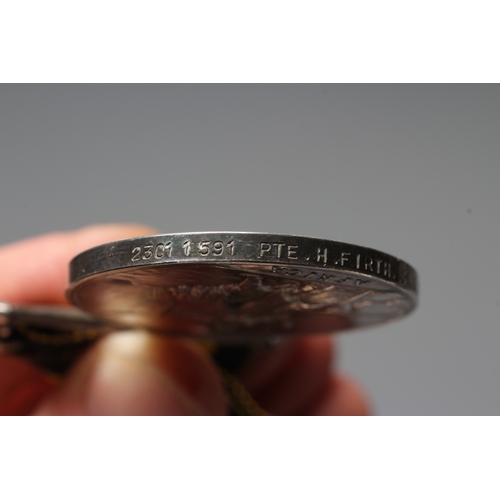 433 - A FAMILY OF MEDALS AWARDED TO UNCLE AND NEPHEW both of the King's Own Light Infantry, comprising an ... 