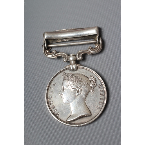 434 - A SOUTH AFRICA MEDAL with 1879 clasp, awarded to Quarter Master Sergeant S. Jackson Lyden, G. Rifles... 