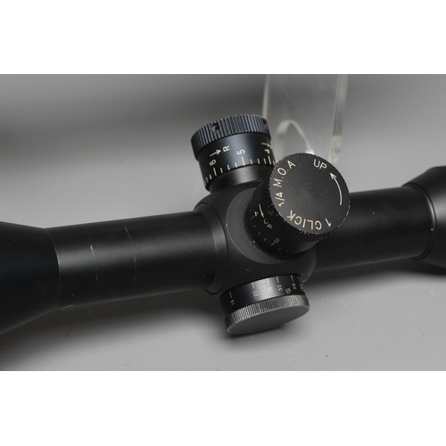 442 - TWO RIFLE SCOPES, comprising a Swarovski Habicht Nova 8x56, and a Deben DMO 4-16x56 