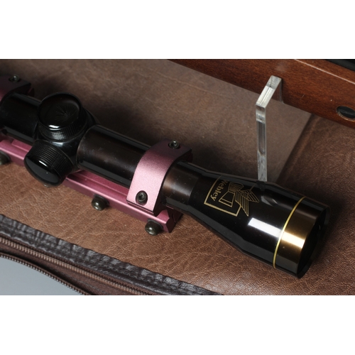443 - A WEIHRAUCH HW95 .22 AIR RIFLE with brake barrel action, 16