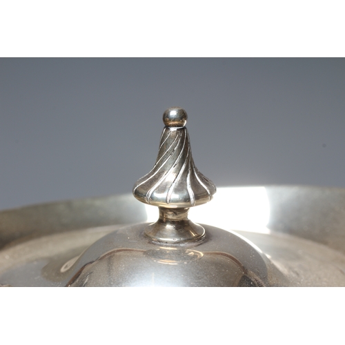 166 - A COMPOSITE LATE VICTORIAN SILVER THREE PIECE TEA SERVICE by William Hutton & Sons Ltd., Sheffield 1... 