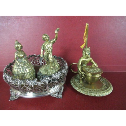 424 - BRASS ORNAMENTS ETC