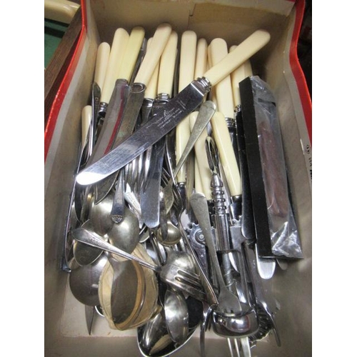 432 - BOX OF CUTLERY